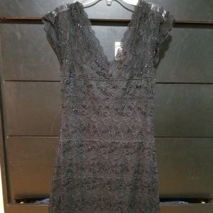 Black cocktail dress